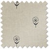 Emily Bond Wild Thyme, Charcoal - Roman Blind